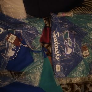 Seahawks short sleeve hoodie $70 obo each